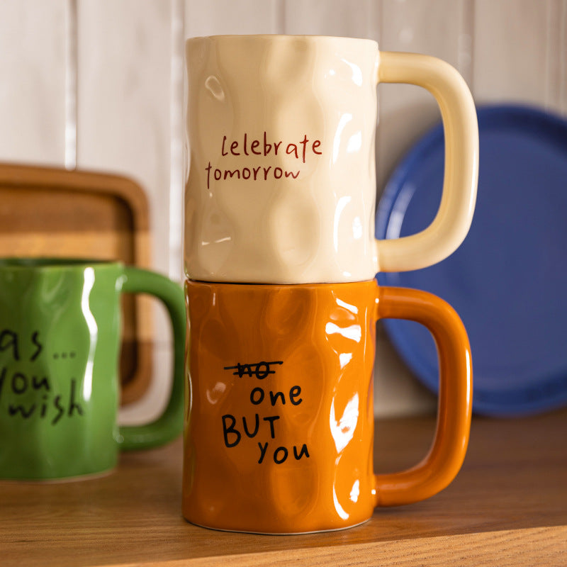 Inspirational Quote Ceramic Cup