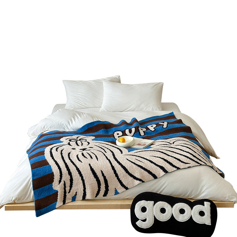 Cute Nordic Style Sofa Blanket
