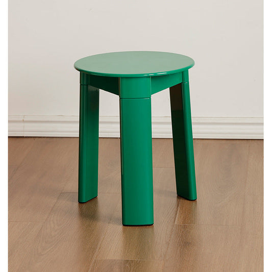 Vintage Wooden Round Stool