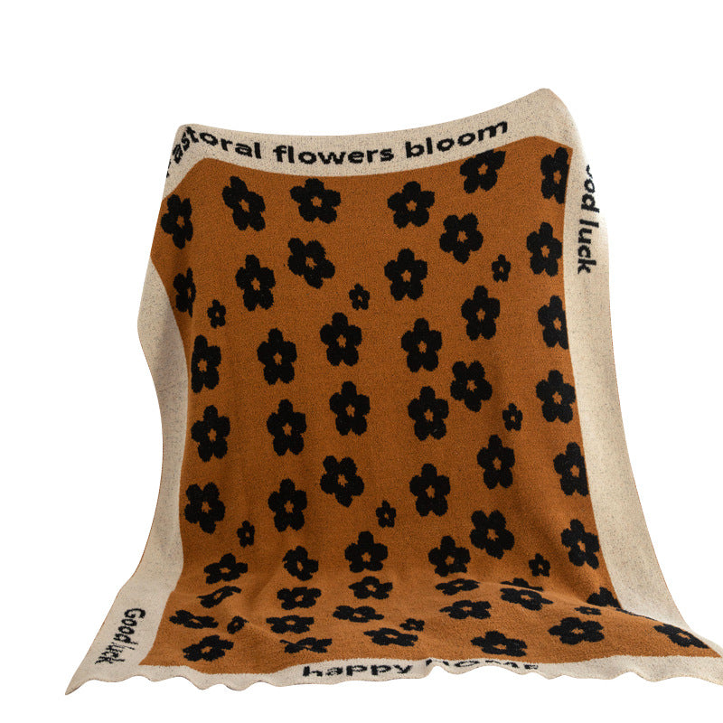 Floral Cozy Throw Blanket