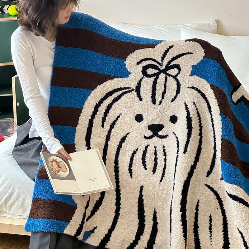 Cute Nordic Style Sofa Blanket