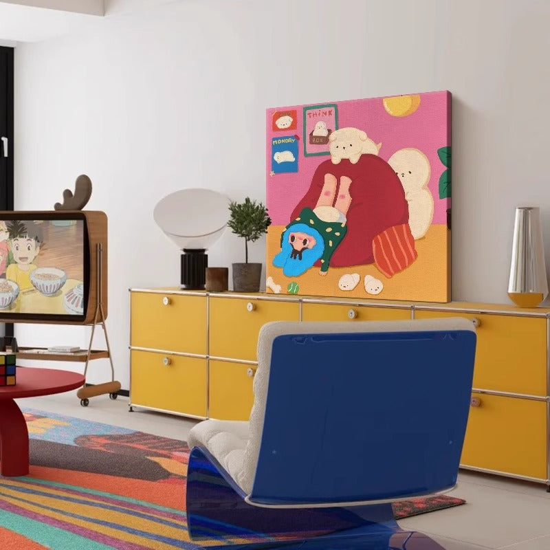 Matisse Style Abstract Wall Art