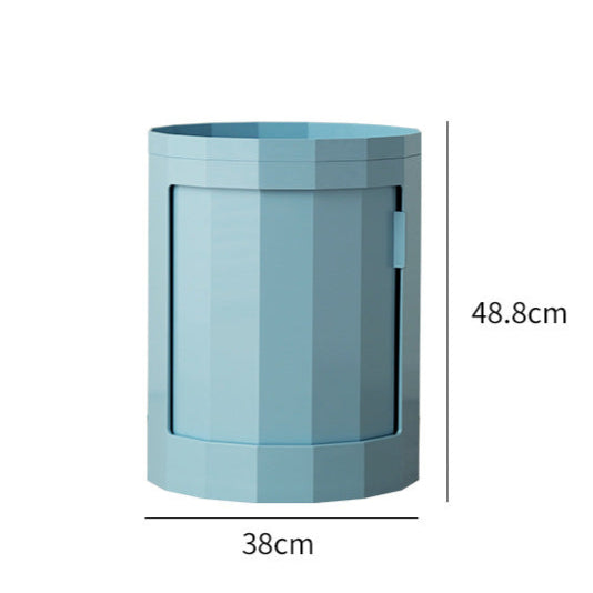 Slim Slide-Door Mobile Nightstand