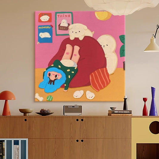 Matisse Style Abstract Wall Art
