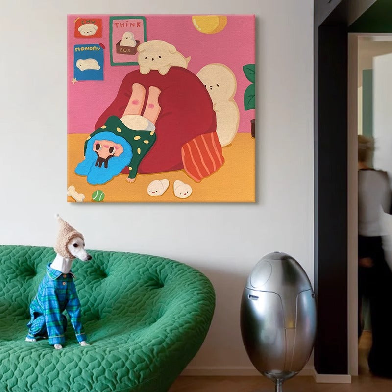 Matisse Style Abstract Wall Art