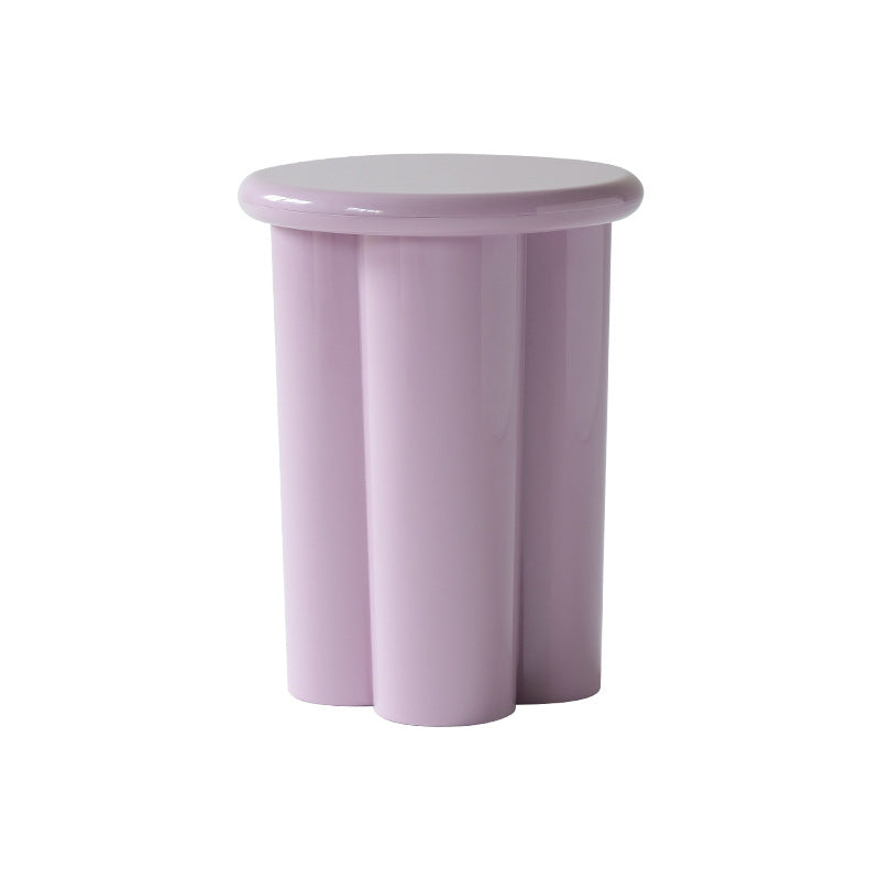 French Minimalist Round Side Table